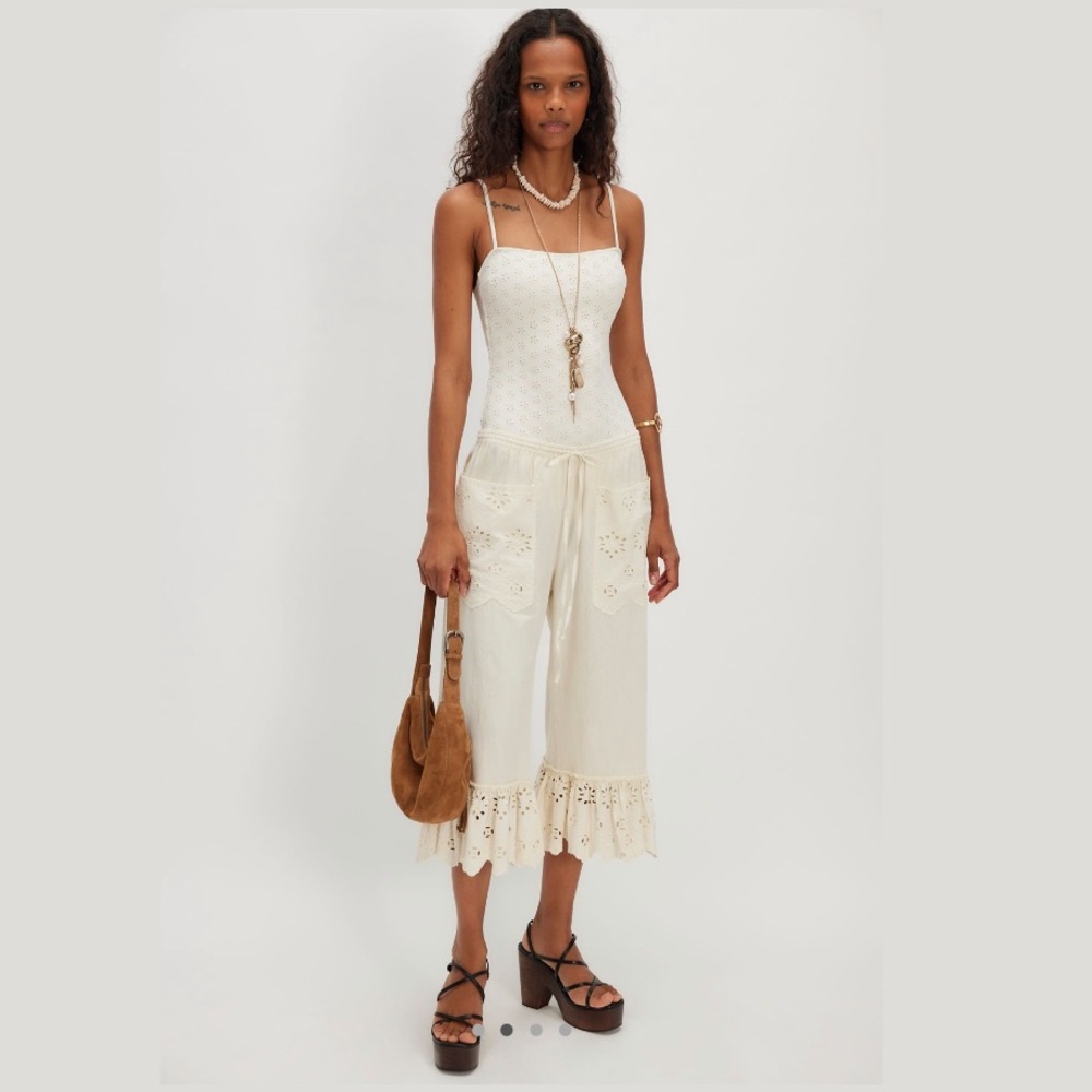 New Free People Washed Bloomers - Picture 2 of 9